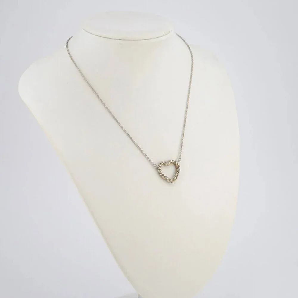 Tiffany & Co. Twist Heart Necklace 16